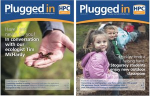 Kinderaugen und intakte Natur: Titelseiten von EDF-Werbebroschüren für Hinkley Point C. Screenshots