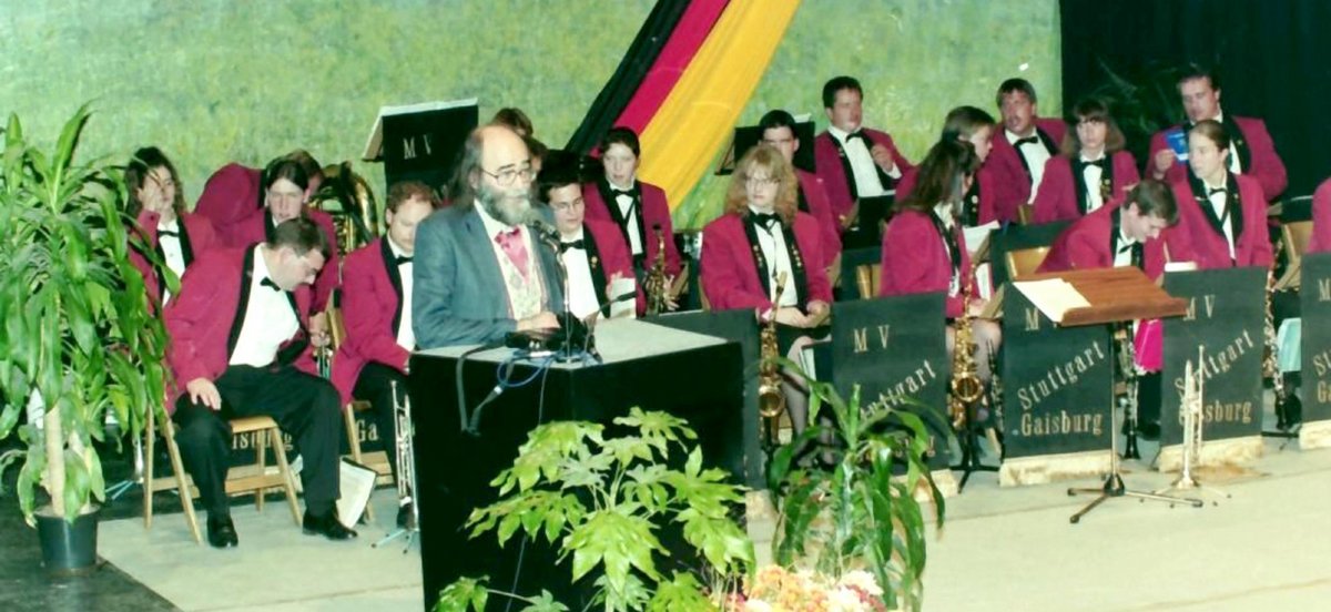 Mitte der 1990er beim "Tag des deutschen Mitbürgers". Foto: privat