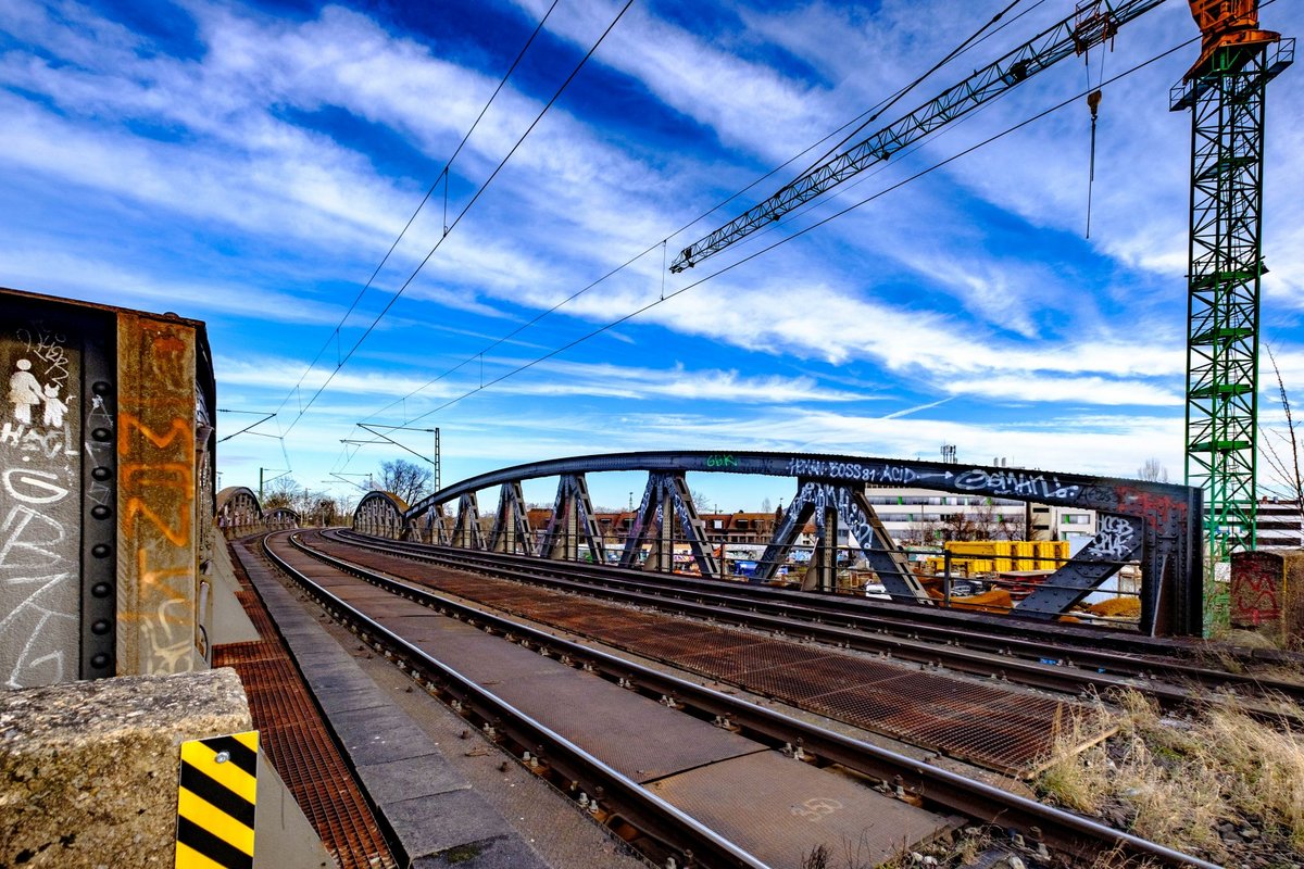 Ein Teil der Gäubahnstrecke hinter dem Stuttgarter Nordbahnhof.