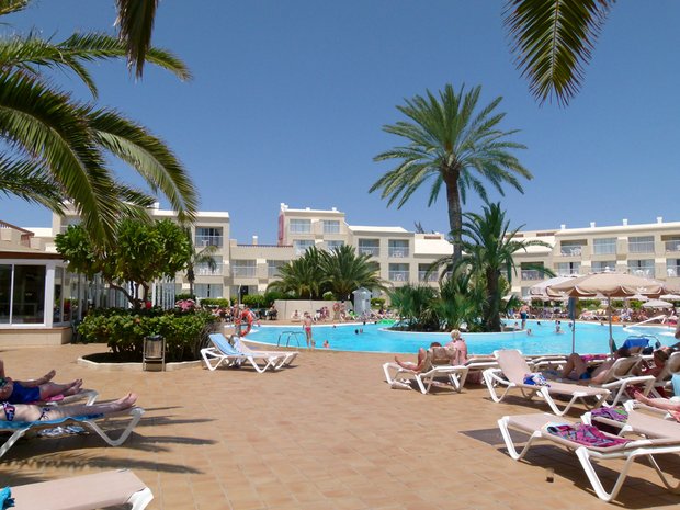 Für manche die Hölle auf Erden: Hotelanlage auf Fuertaventura.