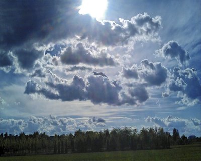 Noch erträglich: hiesiges Wetter. Foto: Joachim E. Röttgers