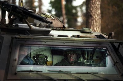Vier weitere Jahre Schwarz-Rot? Da freut sich der gemeine Soldat.