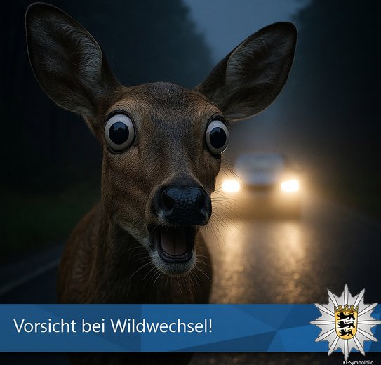 Das arme Tier kann nichts dafür. Screenshot: Polizei Konstanz