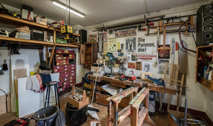 Eigene Werkstatt. Foto: Jens Volle