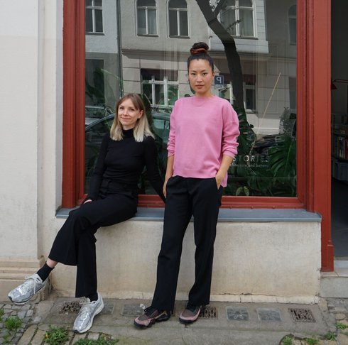 Romina Falk und Sophia Frommel von Into Stories. Foto: Tobias Müller-Nischwitz