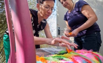 Manche mögen's bunt. Mehr Farbenfrohes gibt es per Klick aufs Bild. Fotos: Joachim E. Röttgers Manche mögen's bunt. Mehr Farbenfrohes gibt es per Klick aufs Bild. Fotos: Joachim E. Röttgers