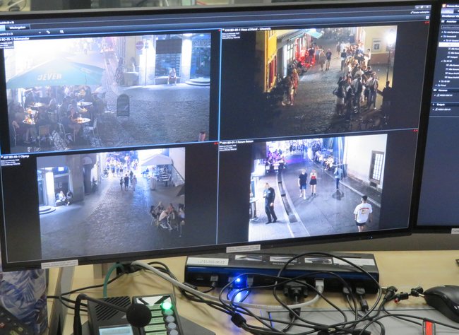 Freiburgs Ausgehviertel im Visier.