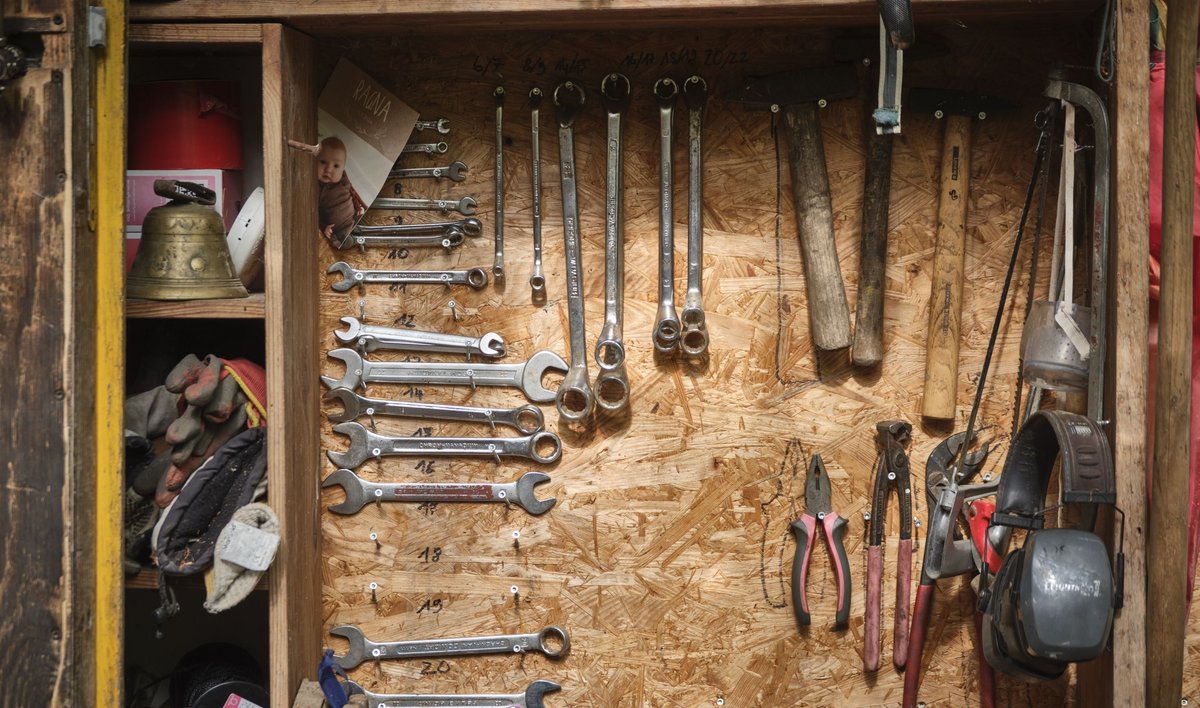 Was eine gewisse Ordnung nicht ausschließt.