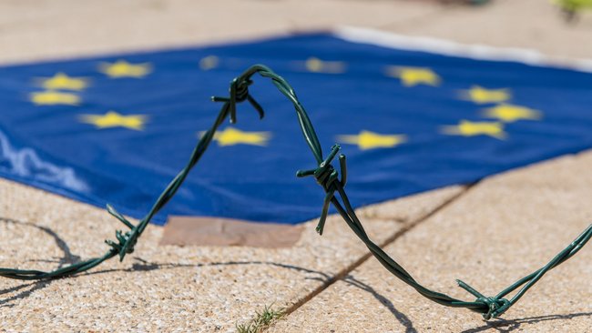 Festung Europa? Friedrich Merz (CDU) träumt von massenhafter Abweisung Geflüchteter an den Grenzen. Foto: Jens Volle
