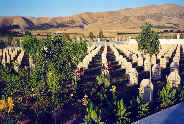 "Friedhof der Märtyrer" in Halabdscha. Foto: Salam Kadir