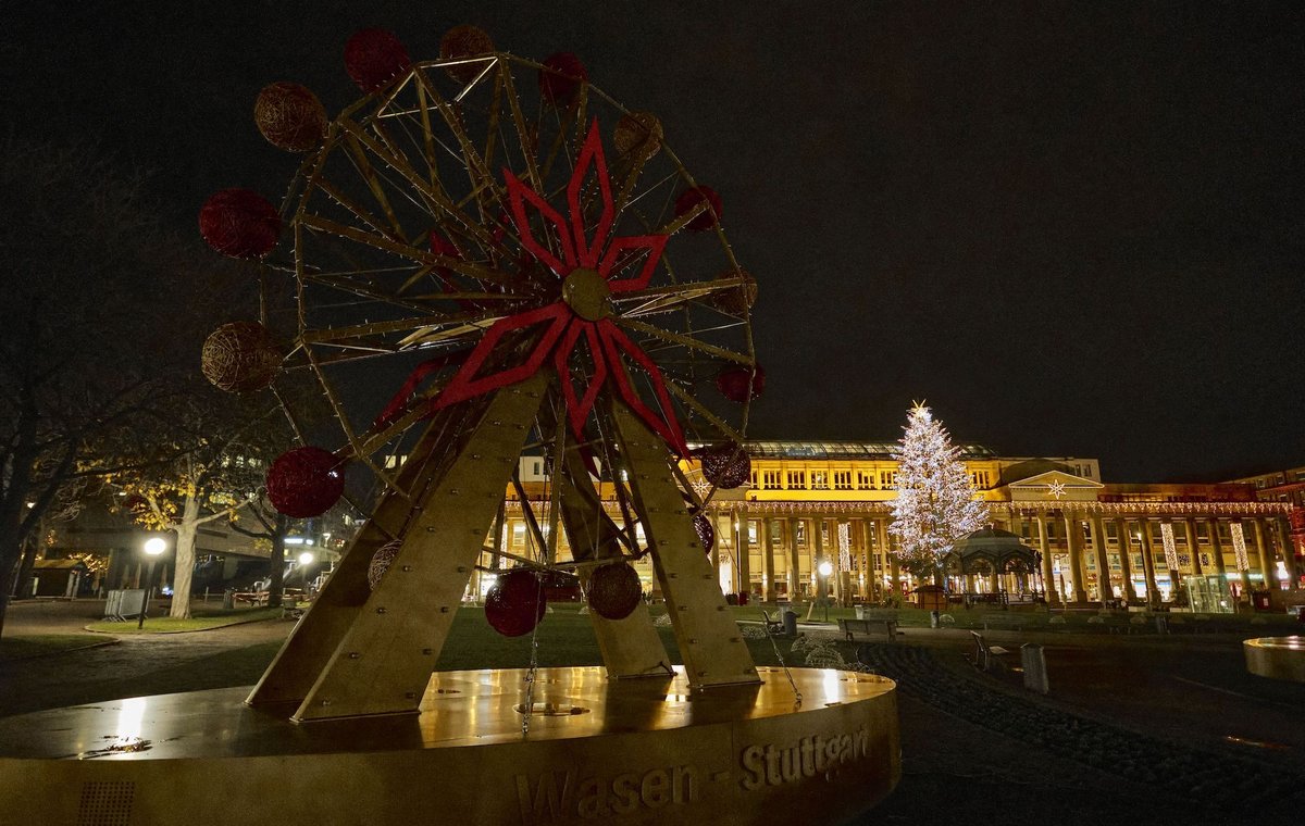 Am Schlossplatz ist hingegen weniger los. 