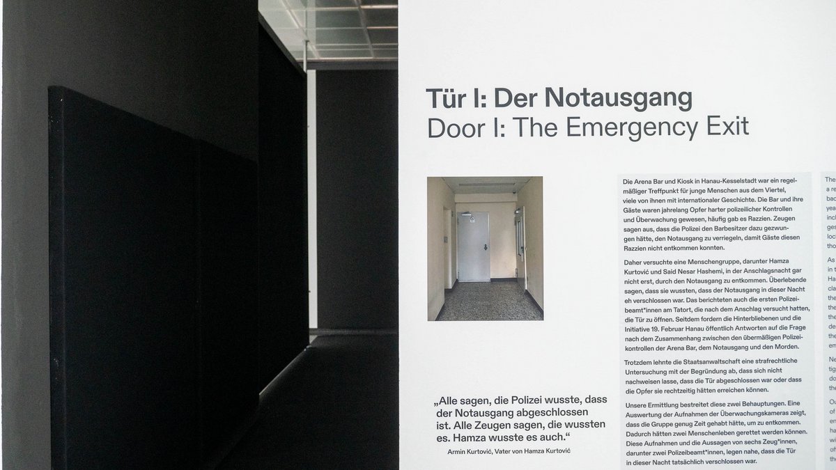 War der Notausgang zu?