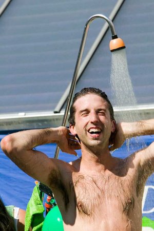 Könnte mal wieder eine kalte Dusche vertragen. Palmer 2005.