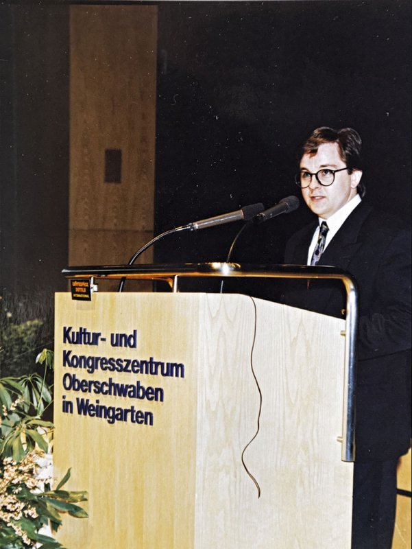 Zum Oberbürgermeister von Weingarten hat es 1992 nicht gereicht. 