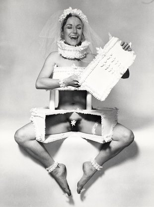 Penny Slinger, "Wedding Invitation", 1973. Foto: Courtesy of Gallery Broadway 1602, New York/Sammlung Verbund, Wien