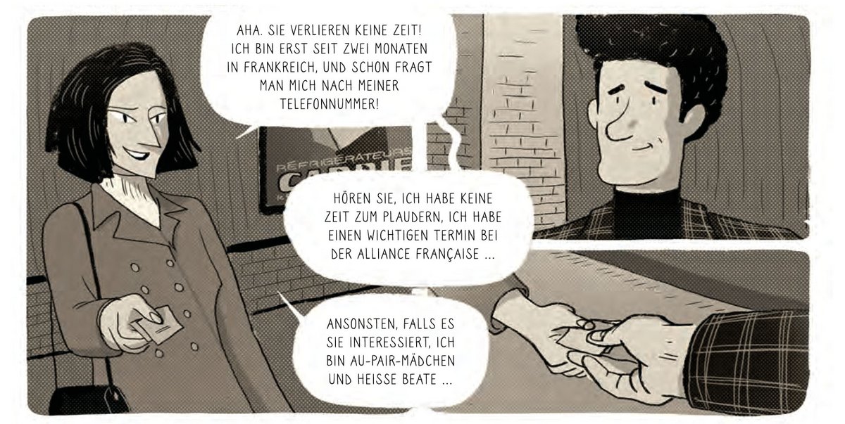 1960 in Paris beginnt die Geschichte des Ehepaars Klarsfeld. 1960 in Paris beginnt die Geschichte des Ehepaars Klarsfeld.