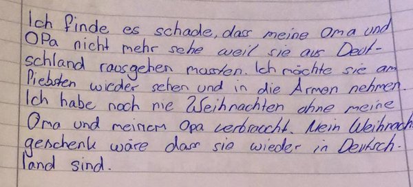 Das erste Weihnachten ohne die Großeltern. Das erste Weihnachten ohne die Großeltern.