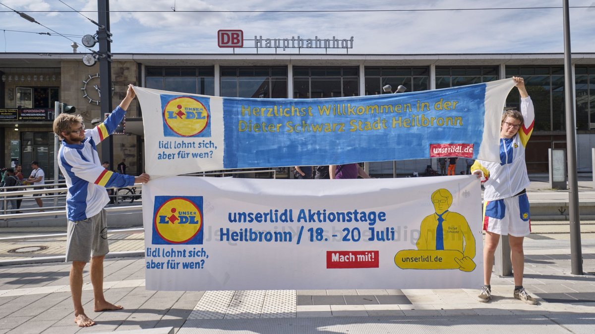 Aktivist:innen wollen das Phantom von Heilbronn greifbar machen. Foto: Joachim E. Röttgers
