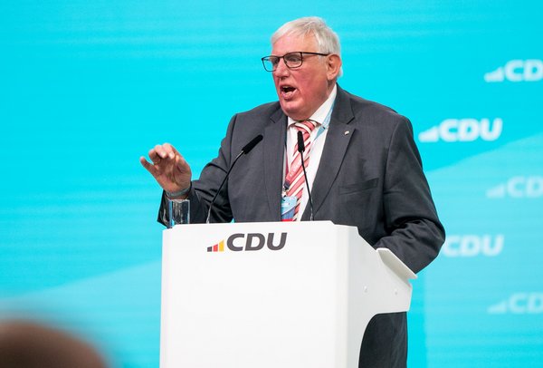 Rente kein Thema: NRW-Arbeitsminister Karl-Josef Laumann.