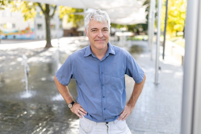 Roland Muigg engagiert sich für den Erhalt des Soleo-Bades. 