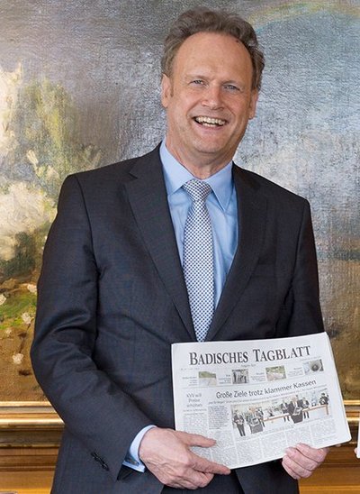 Klaus Michael Baur, "Badische Neueste Nachrichten". Foto: BNN Klaus Michael Baur, "Badische Neueste Nachrichten". Foto: BNN