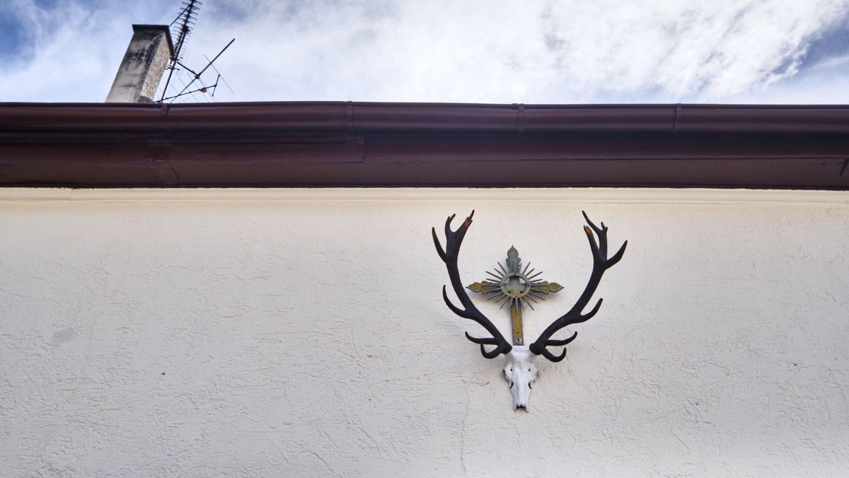 Da wird selbst Jesus zum Hirsch. Foto: Joachim E. Röttgers