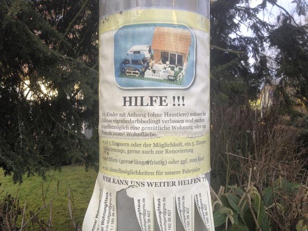 Da waren wohl Ver-Mietnomaden am Werk. 