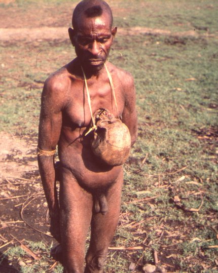 Die Schädel von Ahnen bieten Schutz.