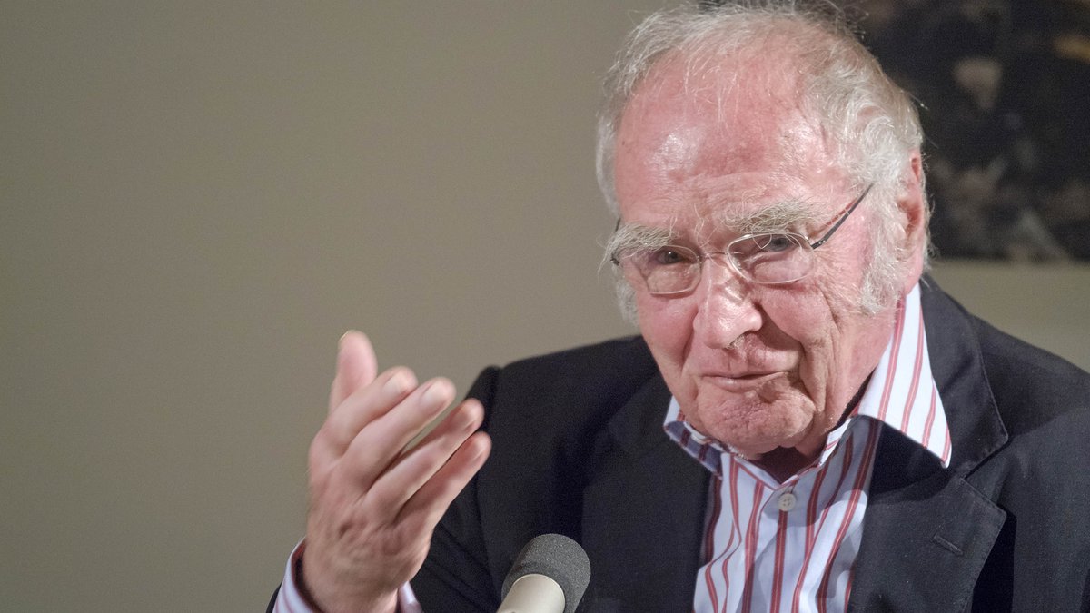 Martin Walser im Stuttgarter Literaturhaus, November 2017. Foto: Joachim E. Röttgers