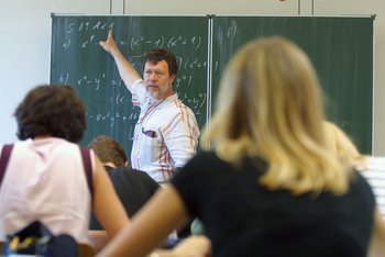 Knappe Ressource Lehrer. Foto: Martin Storz