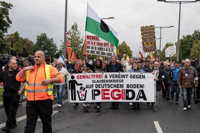 Tag der Deutschen Einheit in Dresden, 2016. 