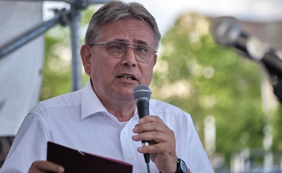 Der Grüne Kandidat Raymond Fojkar.