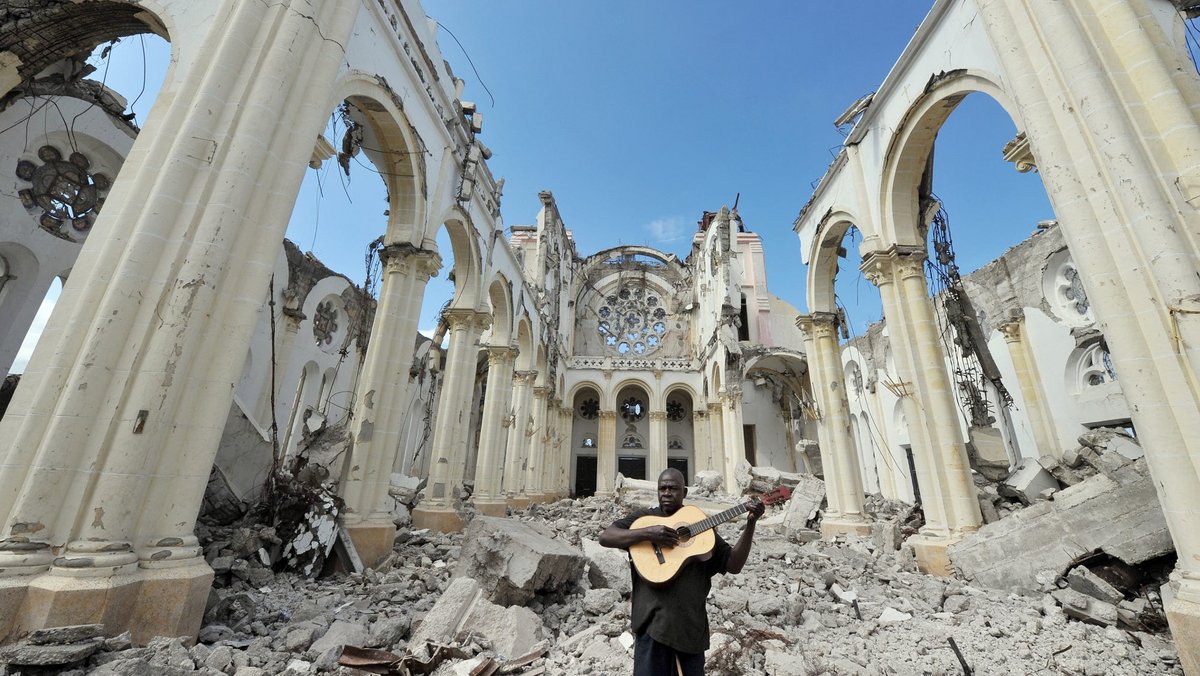 Die Kathedrale in Port-au-Prince wurde zum Symbol der Erdbebenkatastrophe 2010. Foto: Diakonie Katastrophenhilfe/Thomas Lohnes