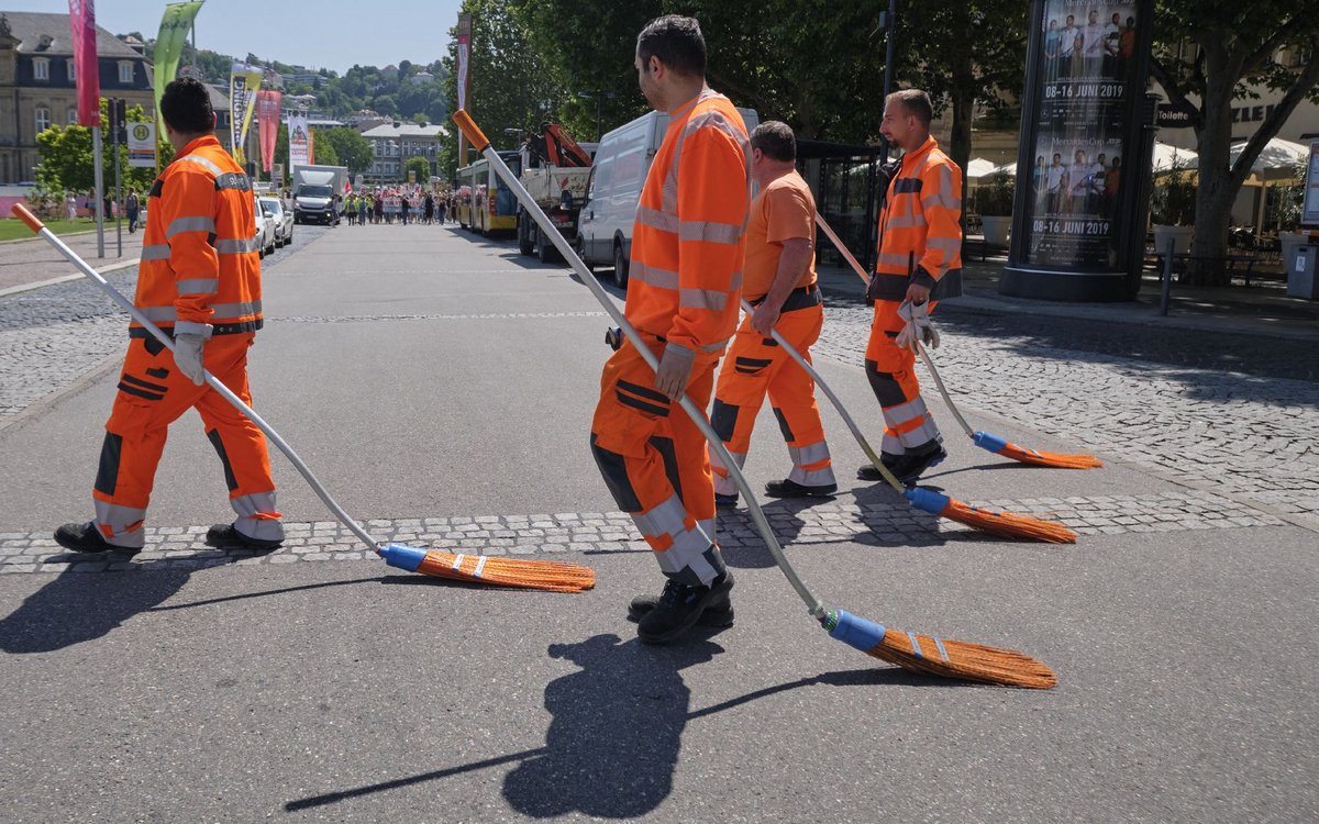 Mittagspause auf der Abbey Road.