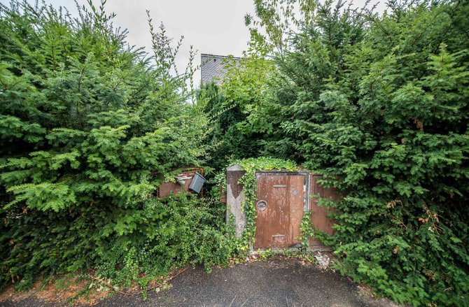 Unbewohnt war 2018 auch dieses Haus in der Dreizlerstraße, Heumaden. Foto: Jens Volle Unbewohnt war 2018 auch dieses Haus in der Dreizlerstraße, Heumaden. Foto: Jens Volle