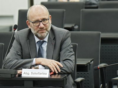 Nik Sakellariou, Obmann der SPD. 