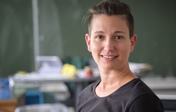 Jennifer Kurrle, die Klassenlehrerin der 8b.