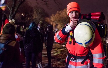 Peer Vlatten im Einsatz. Foto: Jens Volle
