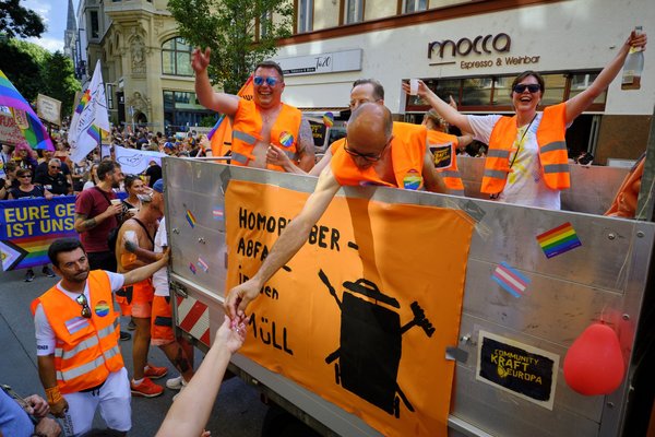 Community, Kraft, Europa – und Bonbons.