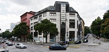 Geplante SO-Niederlassung: Geschäftshaus Heilbronner Straße in Stuttgart. Foto: Jo E. Röttgers
