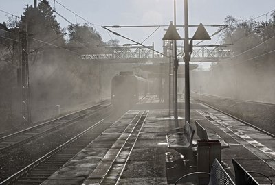 Die Bahn: vergammelt.