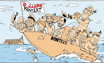 Zehn Jahre KONTEXT:Wochenzeitung