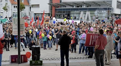 Nur wenige Meßstettener seien dabei gewesen, sagt der Bürgermeister. Foto: Joachim E. Röttgers