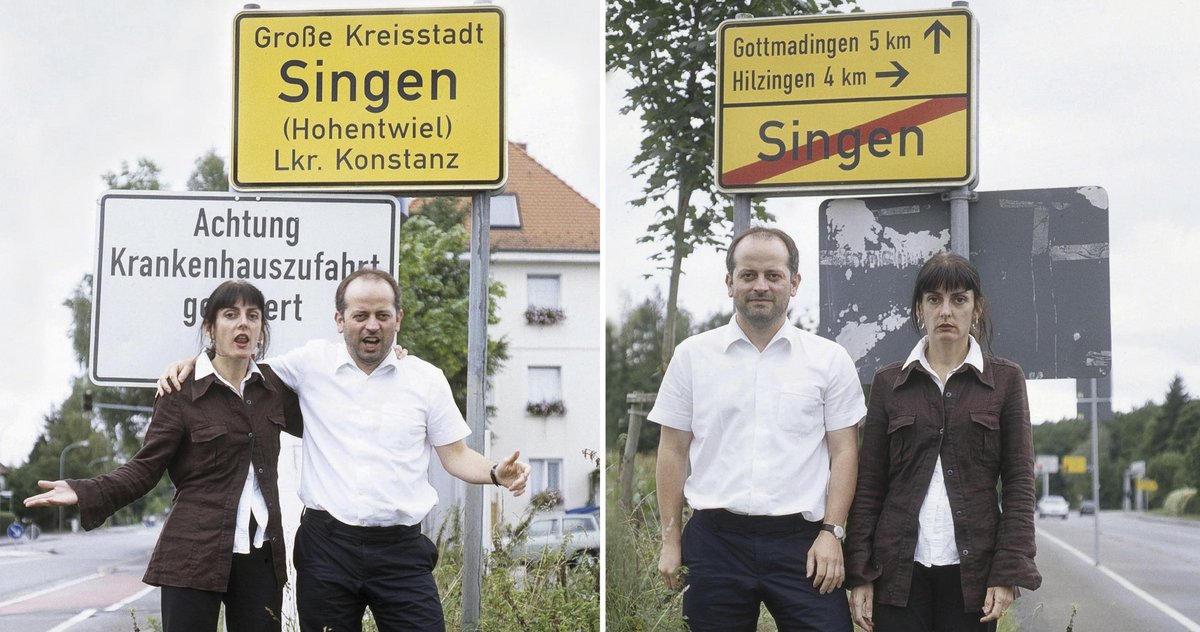 Wolff und Bumiller singen in Singen. Wolff und Bumiller singen in Singen.