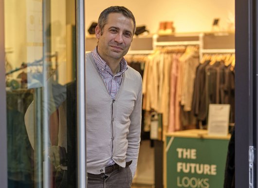 SEZ-Vorstand Philipp Keil steht hinter dem "Social-Start-up" im Gerber.