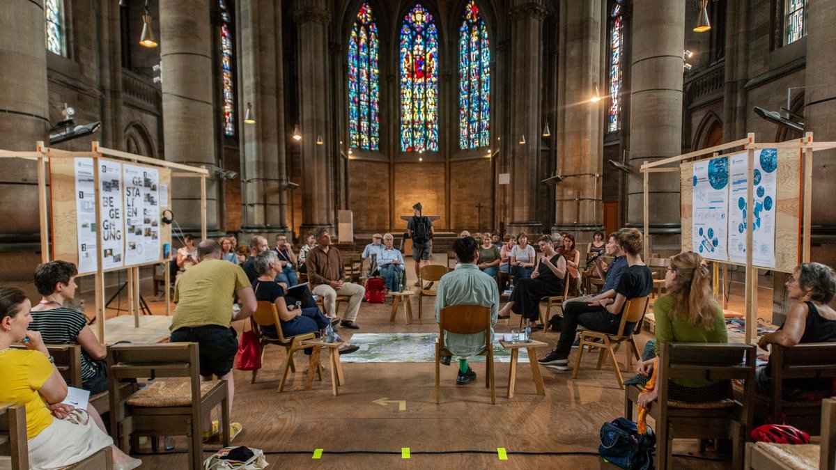 Was haben die Reallabore gebracht? Diskussion in St. Maria. Was haben die Reallabore gebracht? Diskussion in St. Maria.