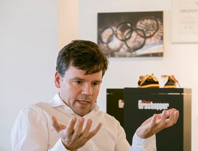 Lewin Berner: Bin doch nur ein einfacher Schuhmacher. Foto: Joachim E. Röttgers
