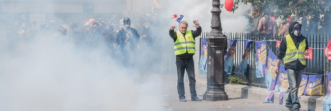 Der Kampf auf den Straßen