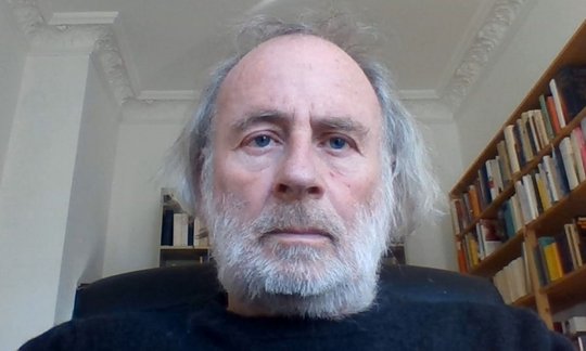 Florian Rötzer vor der Webcam. Foto: privat