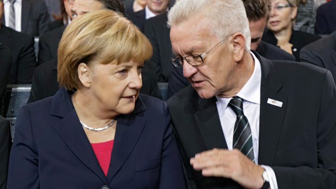 Stabile Kontakte zur damaligen Bundeskanzlerin Angela Merkel. Foto: Joachim E. Röttgers